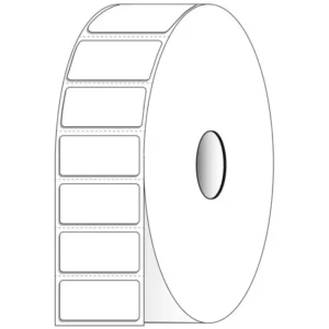 2" x 1" Rectangle Direct Thermal Roll Labels – Case of 4