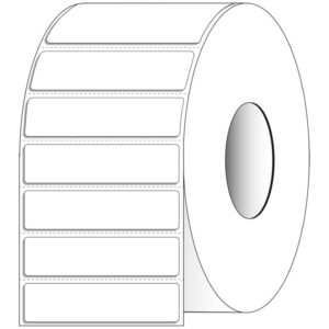4" x 1" Rectangle Direct Thermal Roll Labels – Case of 4