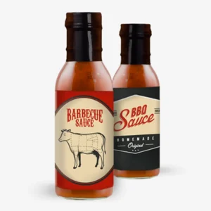 Sizzle & Stick: Designing Smokin' BBQ Sauce Labels