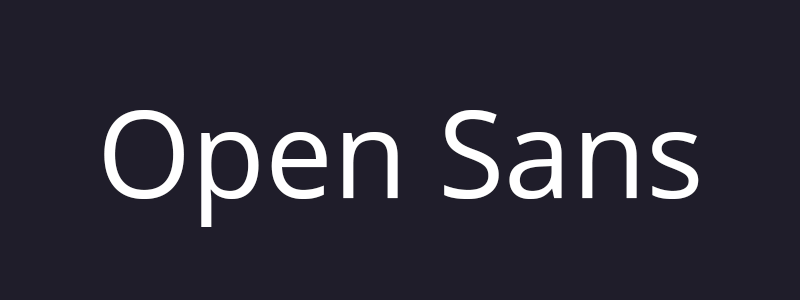 Open Sans font for custom product labels