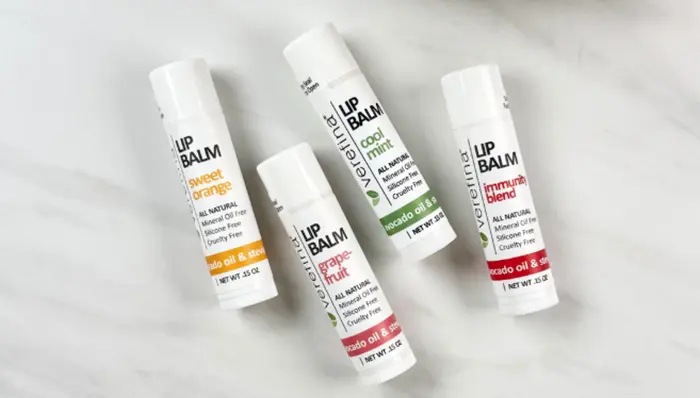 custom lip balm labels from Verefina
