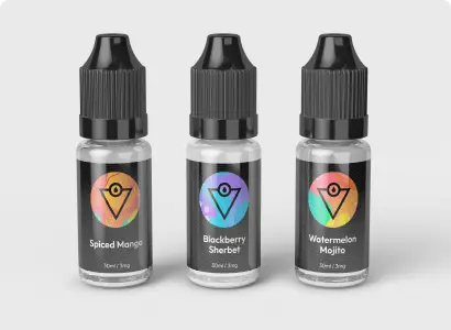 E-Liquid Product Labels