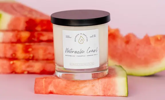 watermelon candle summer candles